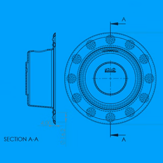 Innovation-new Conceptual drawing of an overflow drain cover