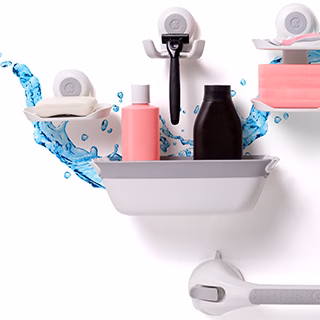 Bath and shower storage