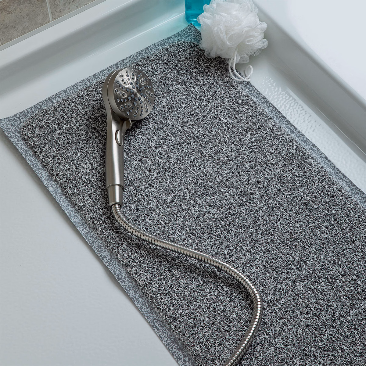 Cushioned shower pad